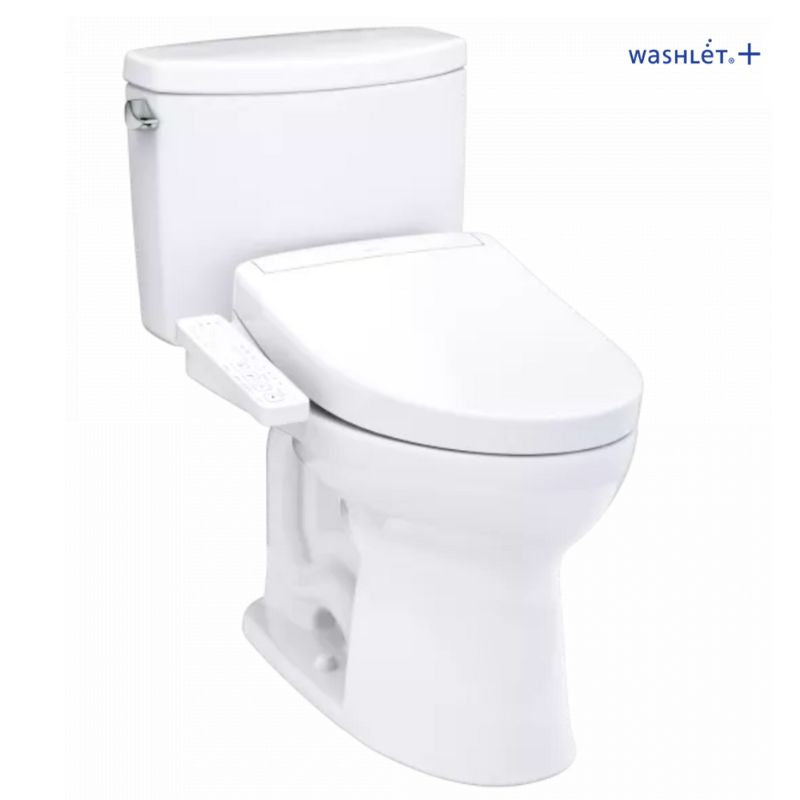 TOTO Drake® II WASHLET®+ S2 Two-Piece Toilet - 1.28 GPF