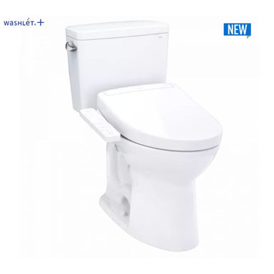 TOTO Drake® WASHLET®+ S2 Two-Piece Toilet - 1.28 GPF - Universal Height