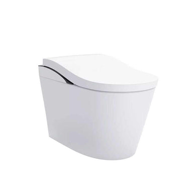 Modern TOTO Neorest LS Bidet Toilet with sleek white design and advanced features, enhancing bathroom luxury and functionality