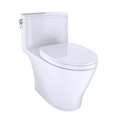 TOTO Nexus One-Piece Toilet - White toilet on a white background