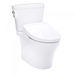 TOTO Aquia IV Arc WASHLET+ S5 Two-Piece Toilet with sleek design and quiet flush