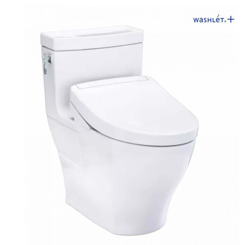 TOTO Aimes WASHLET+ S5 One-Piece Toilet with electronic bidet and self-cleaning features