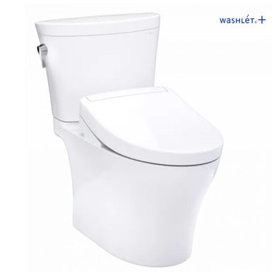 TOTO Aquia® IV Arc WASHLET®+ S5 Two-Piece Toilet - 1.28 GPF/0.9 GPF