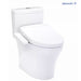 TOTO Aquia® IV WASHLET®+ S2 One-Piece Toilet - 1.28 GPF/0.9 GPF