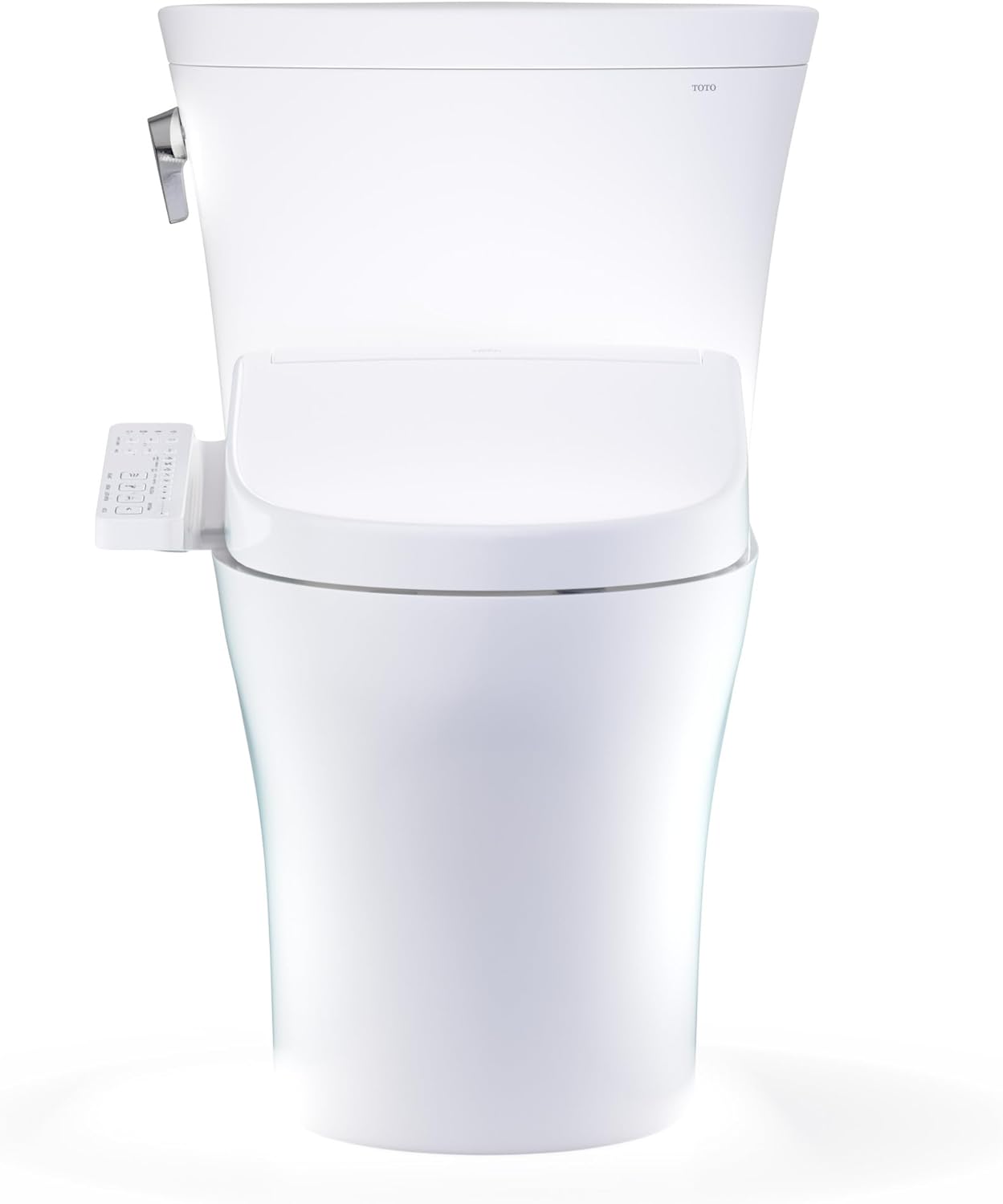 TOTO Aquia IV Arc WASHLET S2 Two-Piece Toilet front view