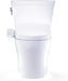 TOTO Aquia IV Arc WASHLET S2 Two-Piece Toilet front view