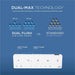 TOTO Washlet G5A Lite MS7421CEMFG#01 Dual Max technology graphic with remote