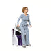 Dignity Lifts Bidet Toilet Lift WL2 - Elderly woman standing in front of toilet using toilet lift about to sit