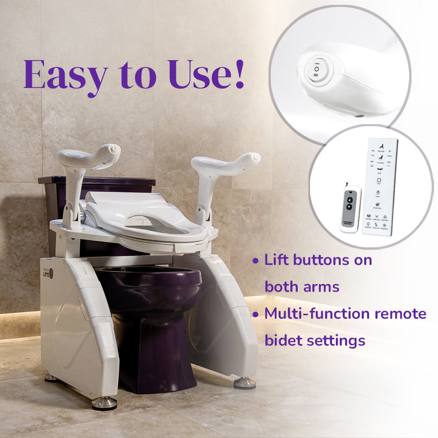 Dignity Lifts Bidet Toilet Lift WL2