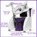 Dignity Lifts Bidet Toilet Lift WL2 - specs and dimensions