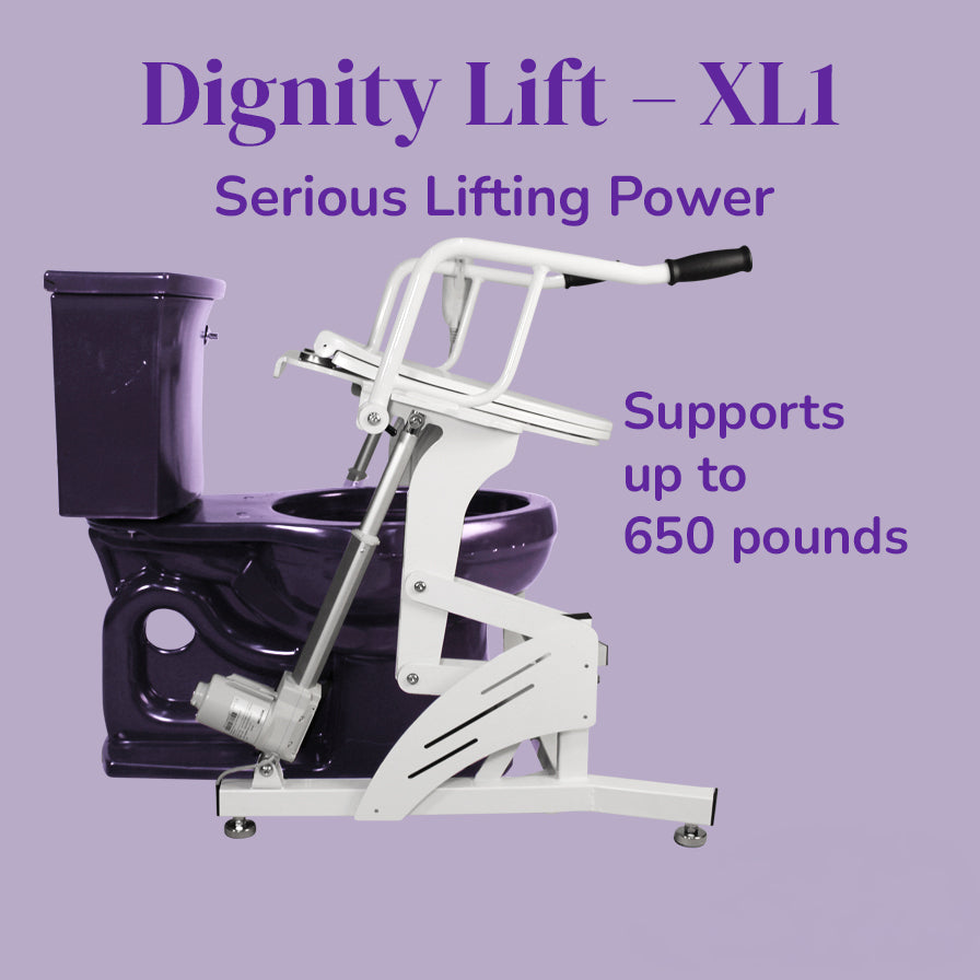 Dignity Lifts Extra Large Toilet Lift XL1