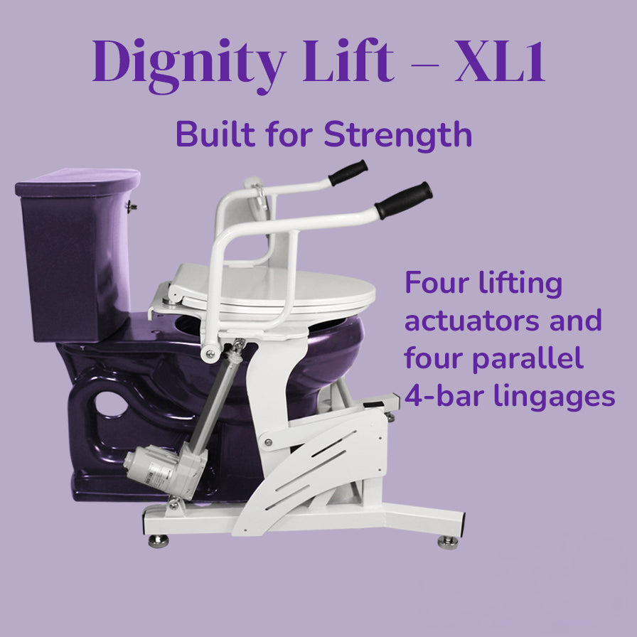Dignity Lifts Extra Large Toilet Lift XL1