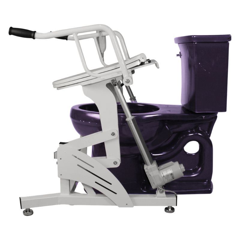Dignity Lift Extra Large Toilet Lift XL1 - A toilet lift chair shown against a plain white background. 
