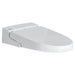 American Standard Advanced Clean 100 SpaLet Bidet Toilet Seat Unit - White toilet seat with cover on a white background