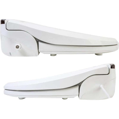 Side view of the Blooming Bidet Toilet Seat NB-R1063 showcasing its sleek design and advanced features for a modern bathroom.