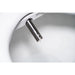 Blooming Bidet R1570 Bidet Seat - Close-up of a metallic bidet nozzle