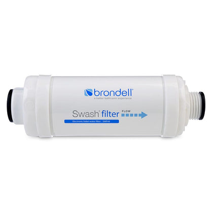 Brondell Swash electronic bidet water filter, product view.