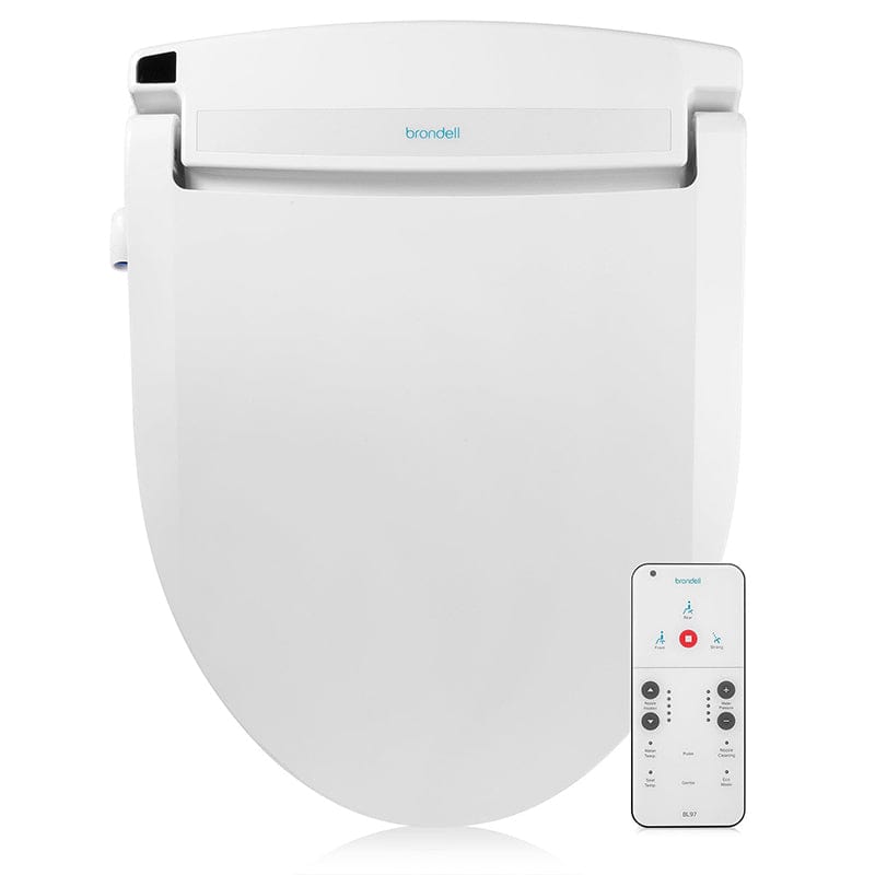 Brondell Swash BL97 Bidet Toilet Seat with remote control, white color