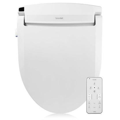 Brondell Swash DR802 Bidet Toilet Seat with Remote Control - Top View