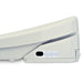 Alt Tag: Brondell Swash 1400 Luxury Bidet Toilet Seat in Biscuit color, side view showing control buttons and sleek design.
