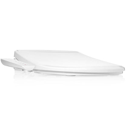 Brondell Swash Thinline T22 bidet toilet seat with sleek design and remote control.