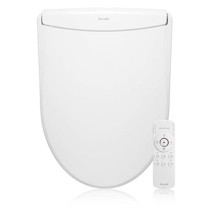 Brondell Swash Thinline T44 Bidet Toilet Seat with remote control, featuring a sleek design.