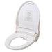 Clean Sense 1500 Bidet Toilet Seat with on-demand water heating and warm seat, fits 1- and 2-piece toilets, available in white.