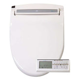 CleanSense Bidet Seat 1500 with remote control and advanced features like heated seat, unlimited warm water, and self-cleaning nozzle.