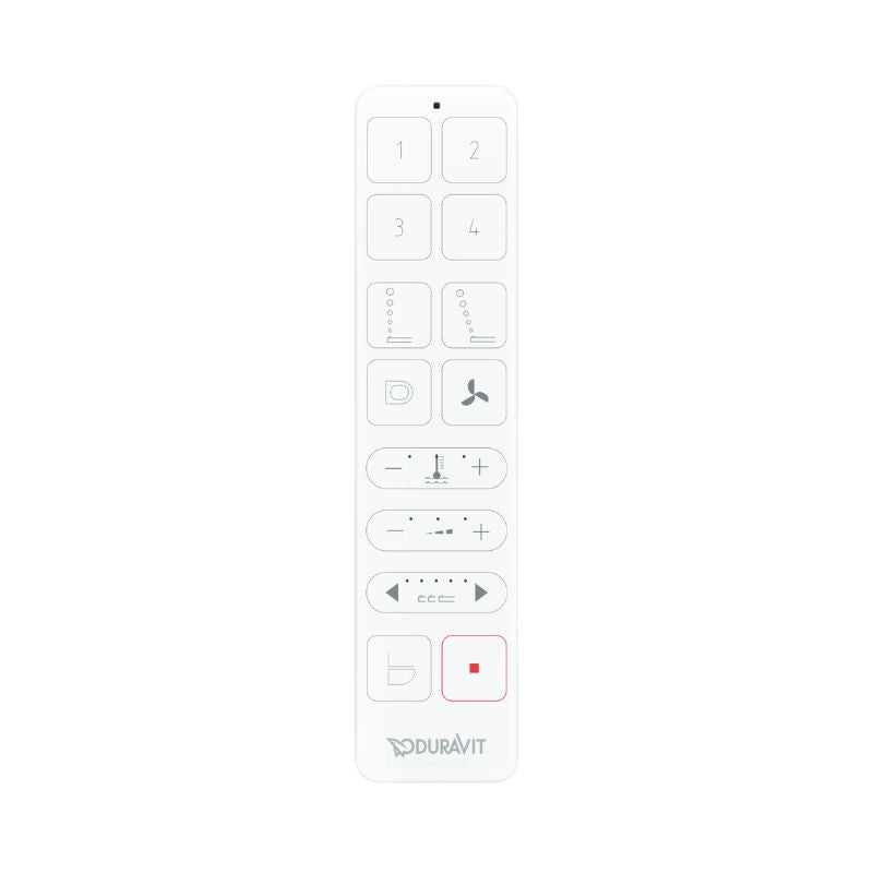 Duravit SensoWash Classic Durastyle Bidet Seat - Remote control