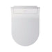 Duravit SensoWash Classic Starck Bidet Seat - External - Top view on a white background