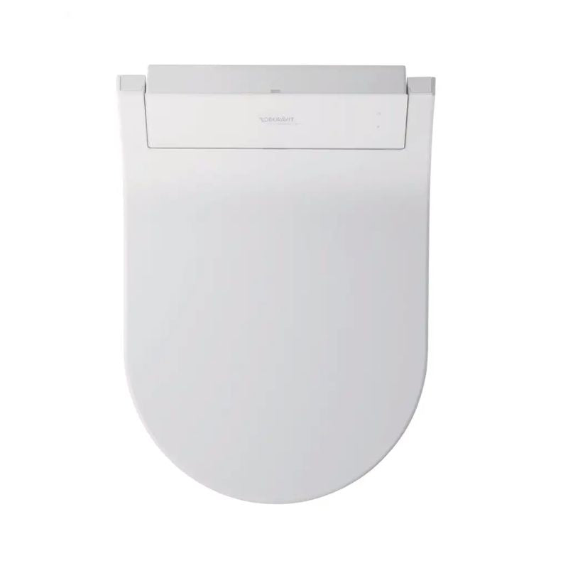 Duravit SensoWash Classic Starck Bidet Seat - External - Top view on a white background