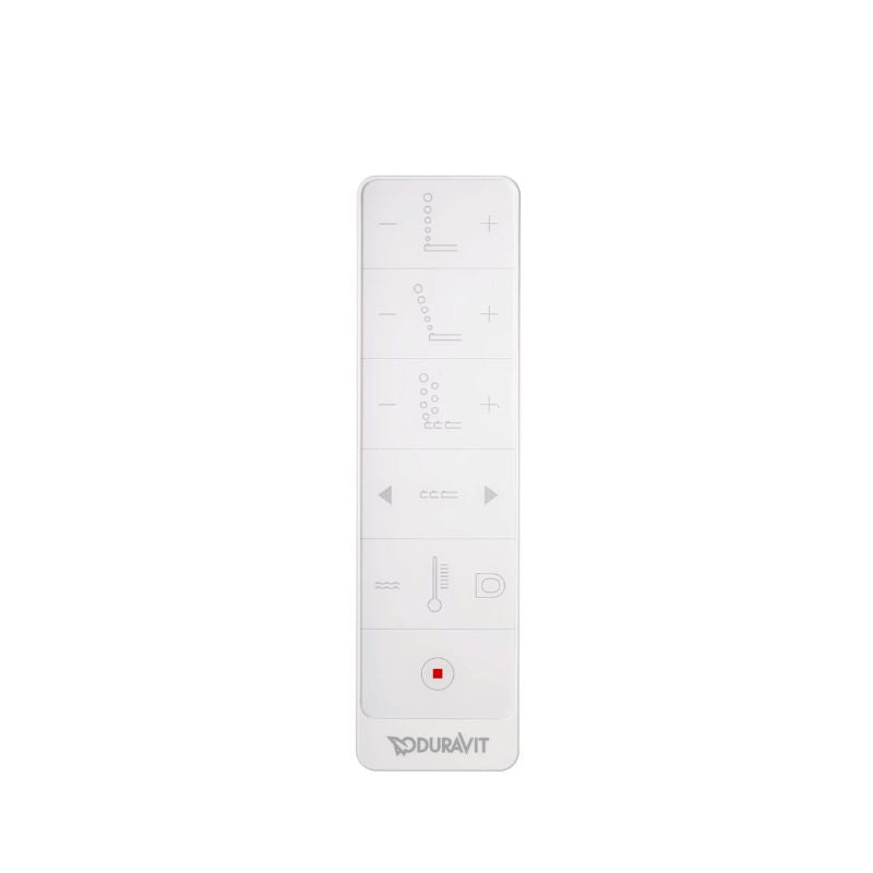 Duravit SensoWash D-Neo Bidet Seat - Remote control on a white background