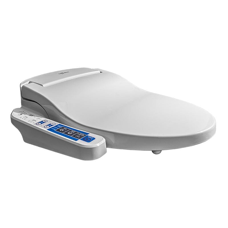 Galaxy GB 5000 Bidet Toilet Seat with remote and side-control panel, featuring LED night light and sit-able lid for modern comfort.