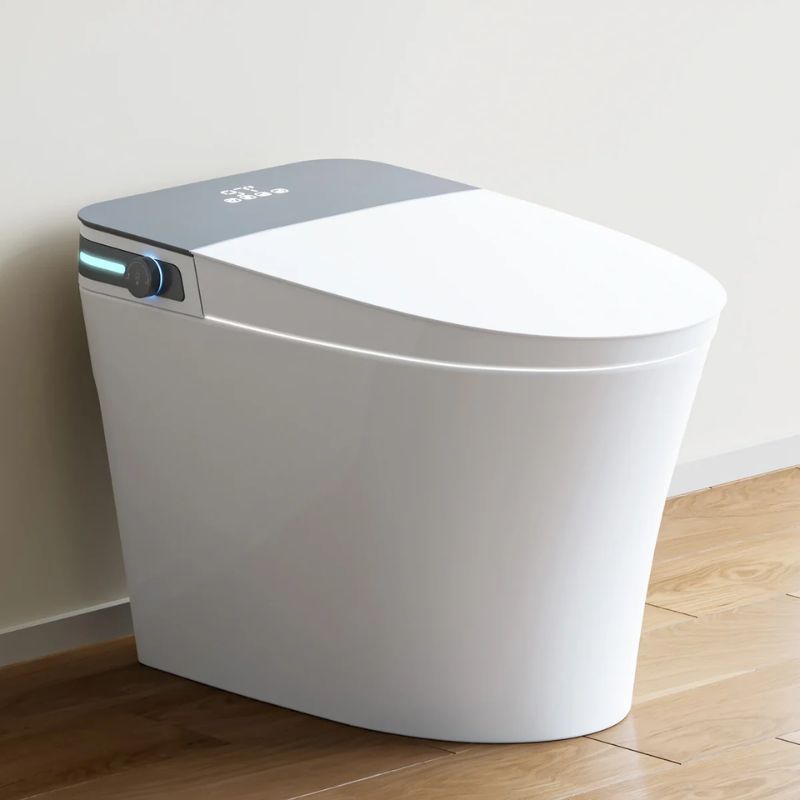 HOROW T37 Smart Bidet Toilet - on a wooden floor