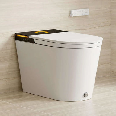 HOROW X70 Smart Toilet - Modern white toilet with digital display in a bathroom setting