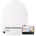 Infinity Eaze Z3 Bidet Seat - White bidet seat with a remote control on a white background
