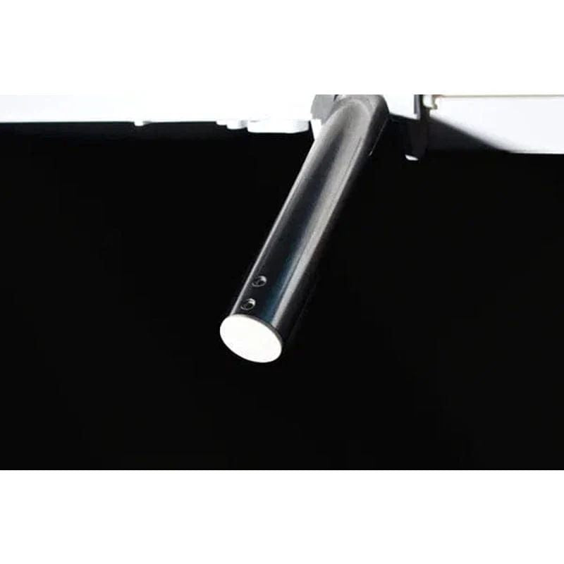 Infinity Eaze Z3 Bidet Seat - Close-up of a metallic nozzle on a black background
