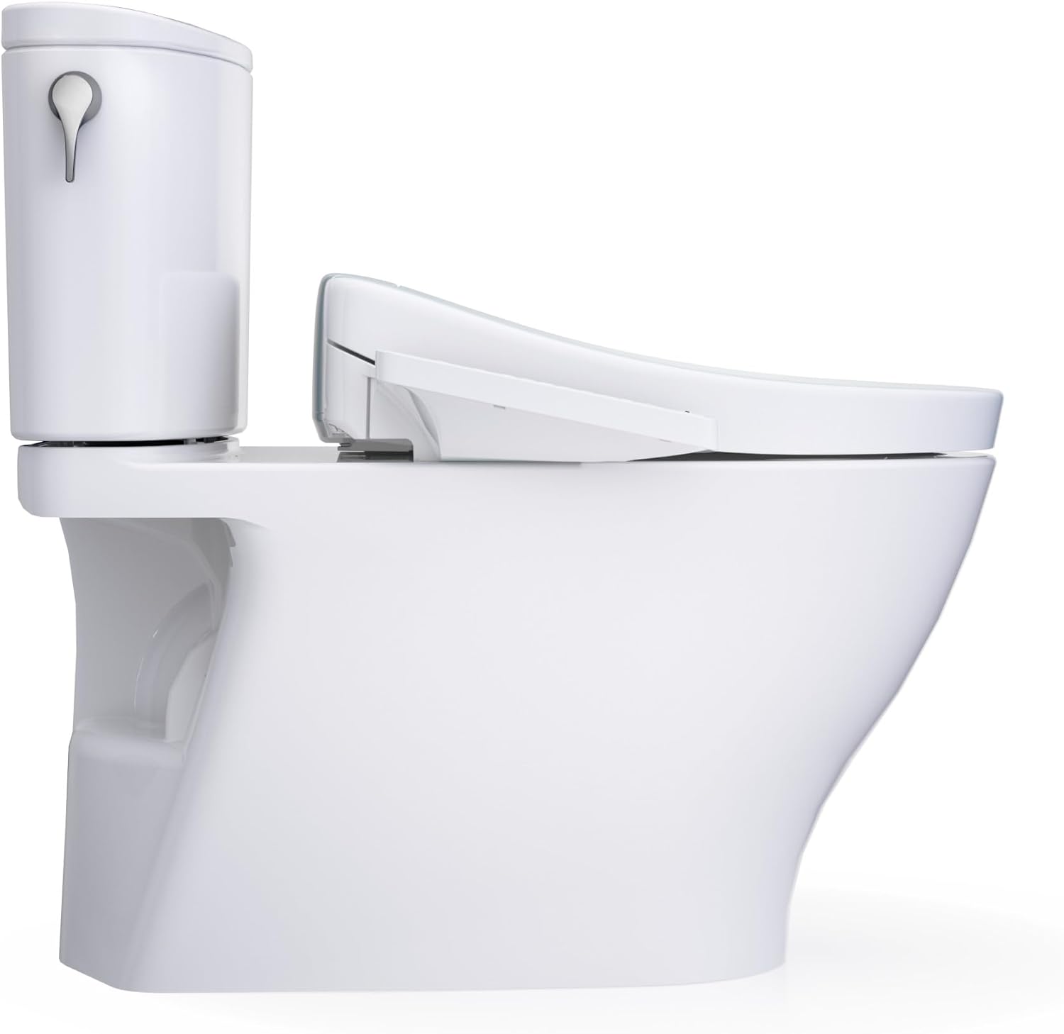 Toto Nexus 1G WASHLET+ S2 Two-Piece Toilet - 1.0 GPF - side view
