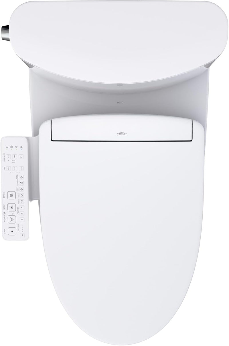 Toto Nexus 1G WASHLET+ S2 Two-Piece Toilet - 1.0 GPF - top view