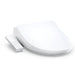 TOTO WASHLET S1 Bidet Seat - Elongated - Corner view on a white background