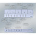 TOTO Aimes Washlet S7A control panel with self-cleaning wand, pressure settings, and two user memory settings for enhanced hygiene.