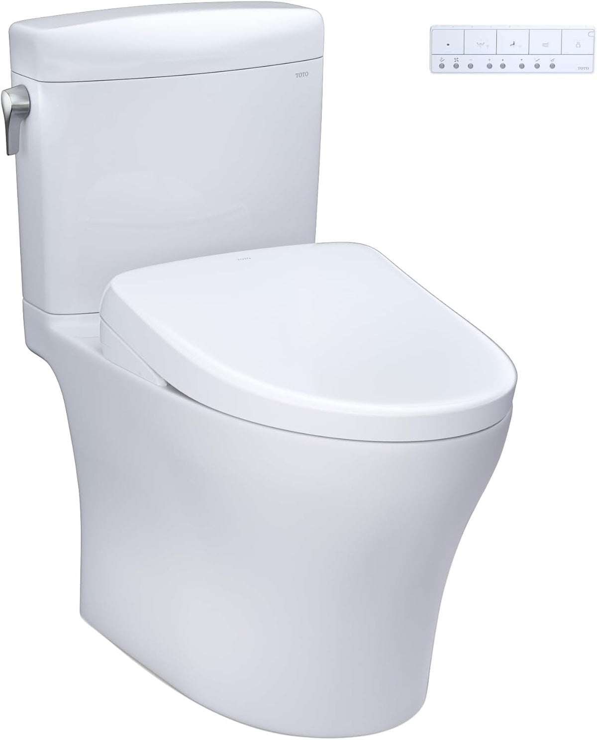 TOTO Aquia IV Cube Washlet+ S7A de dos piezas
