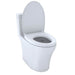 TOTO Aquia IV One-Piece Toilet featuring dual flush with 1.28 GPF and 0.9 GPF design