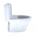 TOTO Aquia IV Two-Piece Universal Height Toilet, No Seat, Elongated, Dual Flush 1.28 & 0.9 GPF