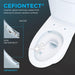 TOTO Aquia IV WASHLET+ S2 Two-Piece Toilet Universal Height - cefiontect technology