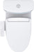 TOTO Aquia IV WASHLET+ S2 Two-Piece Toilet Universal Height - top view