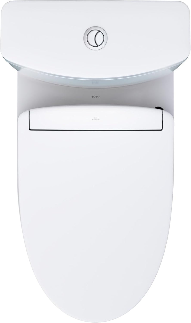 TOTO Aquia IV WASHLET+ S5 Two-Piece Toilet - top view