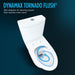 TOTO Aquia IV Washlet+ S7 Two-Piece - 1.28 GPF & 0.9 GPF- tornado flush