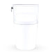TOTO Aurora WASHLET+ One-Piece Toilet - 1.28 GPF - front view