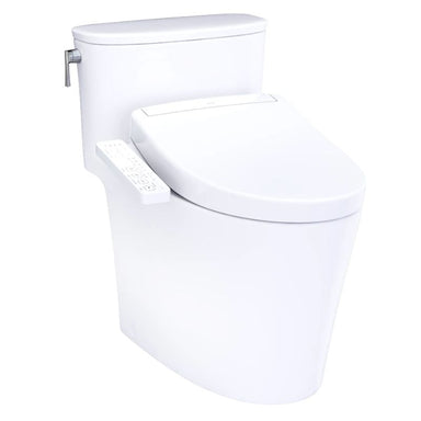 TOTO Aurora WASHLET+ One-Piece Toilet - 1.28 GPF - S2 on a white background